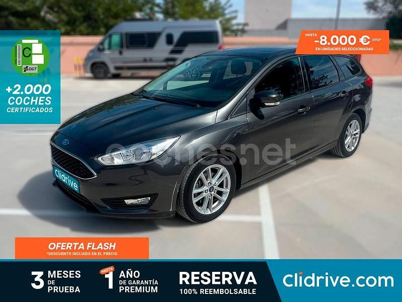 Negro Usado 2018 Ford Focus Trend Familiar | 9490 € (Super precio) - Imagen 1/3