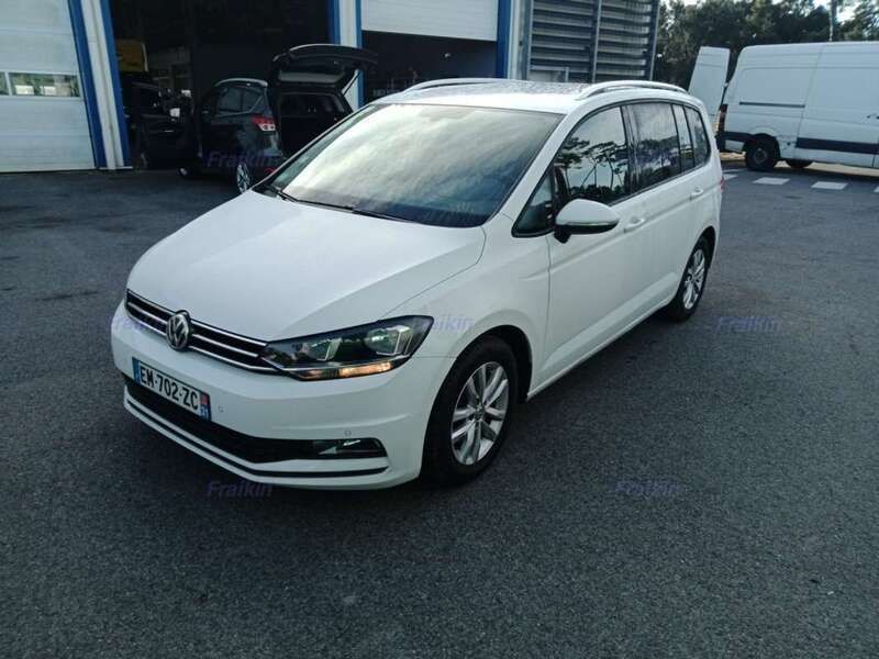 Blanco Usado 2017 VW Touran Advance Monovolumen | 16.700 € (Buen precio) - Imagen 1/1