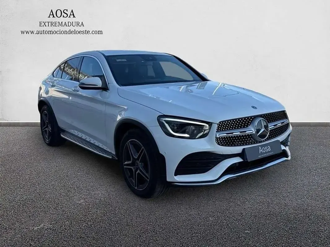 Usado Mercedes GLC220 196 CV (144 kW) 2019 Blanco SUV