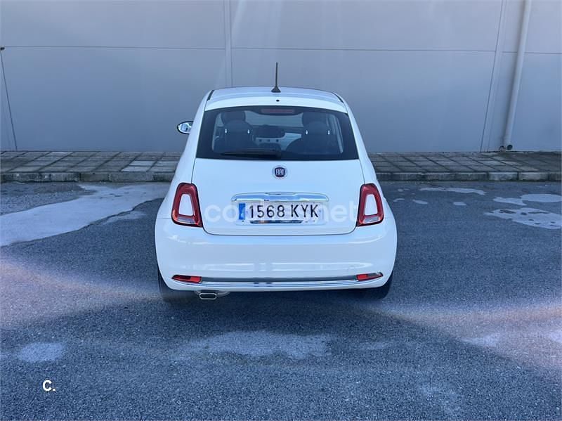 Usado Fiat 500 Lounge 69 CV (50 kW) 2019 Blanco Berlina