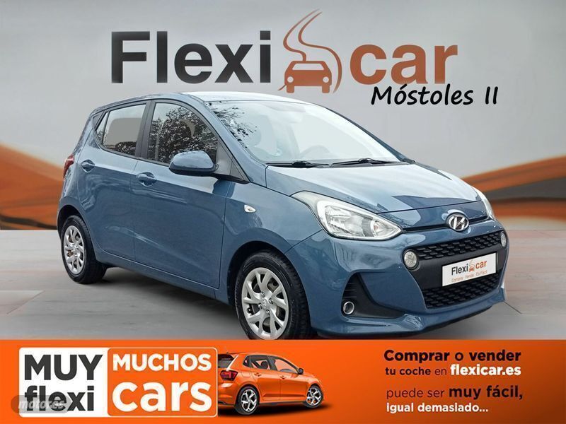 Azul Usado 2017 Hyundai i10 Utilitario | 8690 € (Precio justo) - Imagen 1/4