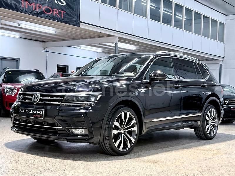 Negro Usado 2021 VW Tiguan Allspace Sportline SUV | 35.990 € (Un poco caro) - Imagen 1/4