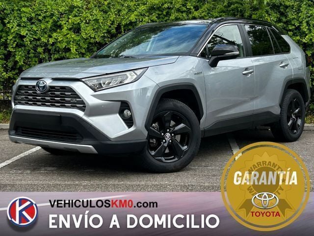 Gris Usado 2021 Toyota RAV4 Hybrid Advance SUV | 32.900 € (Precio justo) - Imagen 1/4