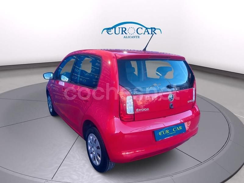 Usado Skoda Citigo Active 60 CV (44 kW) 2015 Rojo Utilitario