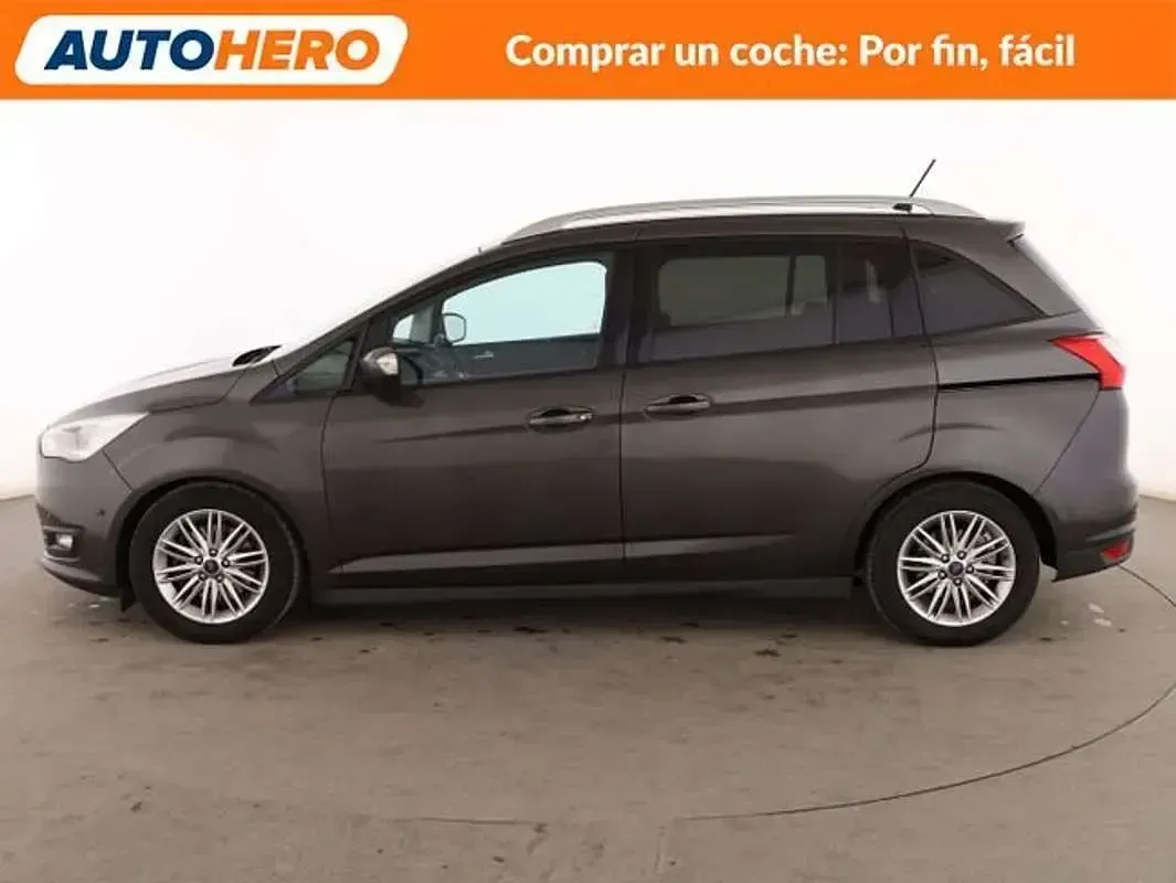 Usado Ford C-MAX Trend 125 CV (91 kW) 2017 Gris Monovolumen