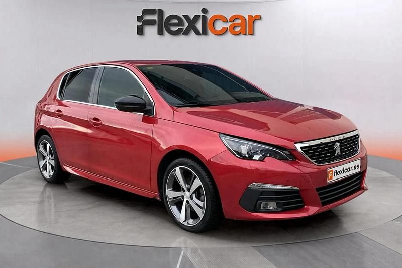 Granate Usado 2020 Peugeot 308 GT-line Berlina | 13.990 € (Precio justo) - Imagen 1/4