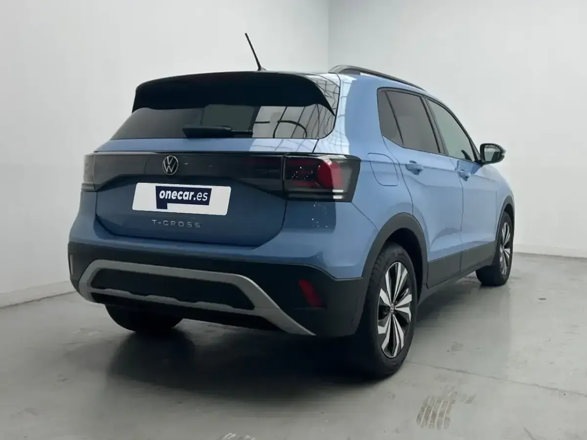 Usado VW T-Cross Life 115 CV (84 kW) 2025 Azul SUV