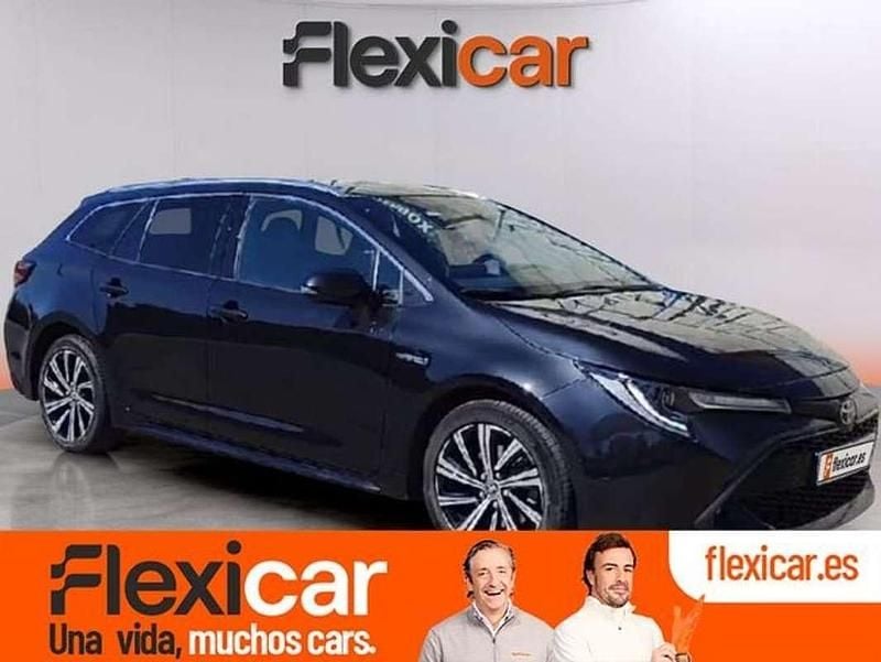 Negro Usado 2021 Toyota Corolla Advance Familiar | 19.990 € (Buen precio) - Imagen 1/4