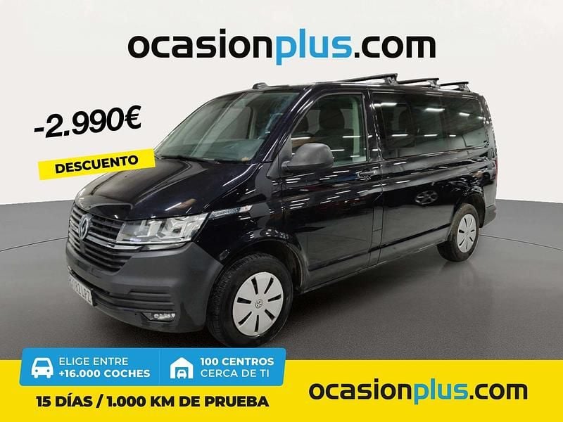 Negro Usado 2021 VW Caravelle Monovolumen | 32.900 € (Precio justo) - Imagen 1/4
