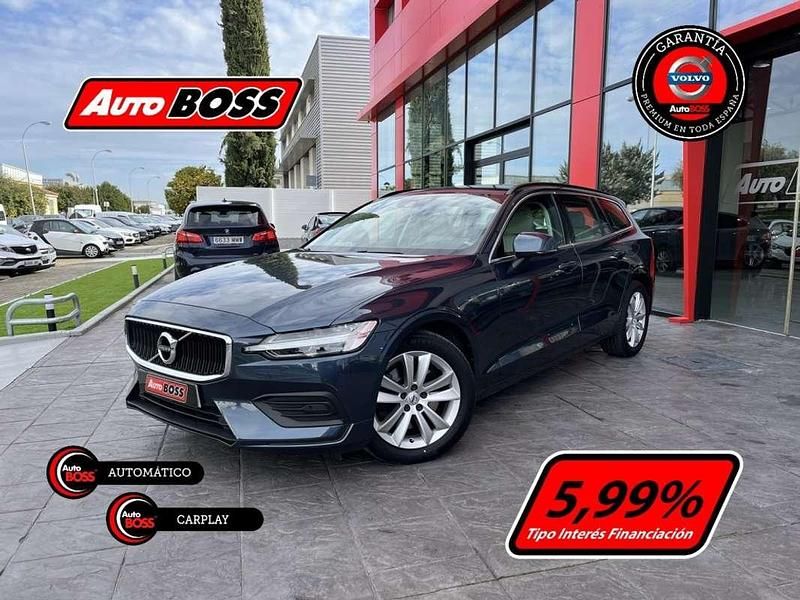 Azul Usado 2022 Volvo V60 Ultimate Familiar | 23.900 € - Imagen 1/3