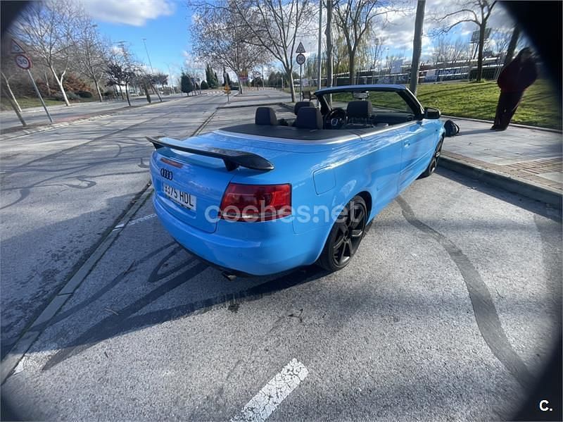 Usado Audi A4 Cabriolet 200 CV (147 kW) 2007 Azul Descapotable