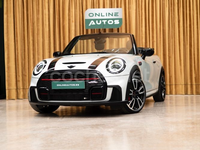 Gris / plata Usado 2021 Mini John Cooper Works Cabriolet Descapotable | 36.500 € (Precio justo) - Imagen 1/4