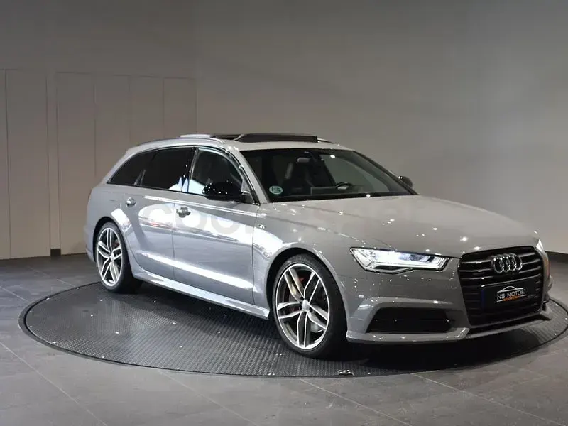 Usado Audi A6 Competition 326 CV (239 kW) 2015 Gris / plata Familiar
