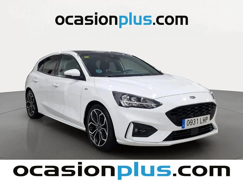 Usado Ford Focus ST-Line 125 CV (91 kW) 2020 Blanco Berlina