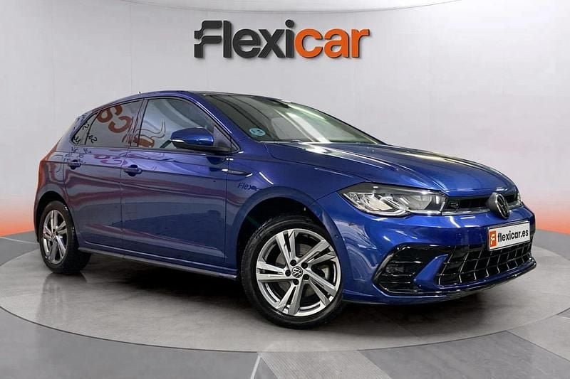 Azul Usado 2021 VW Polo R-line Berlina | 16.290 € (Buen precio) - Imagen 1/4
