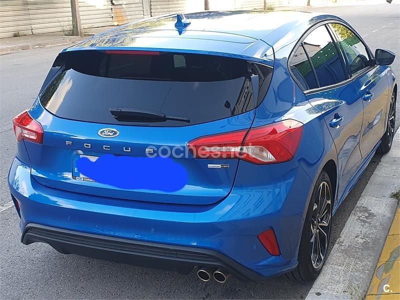 Usado Ford Focus ST-Line 125 CV (91 kW) 2021 Azul Berlina