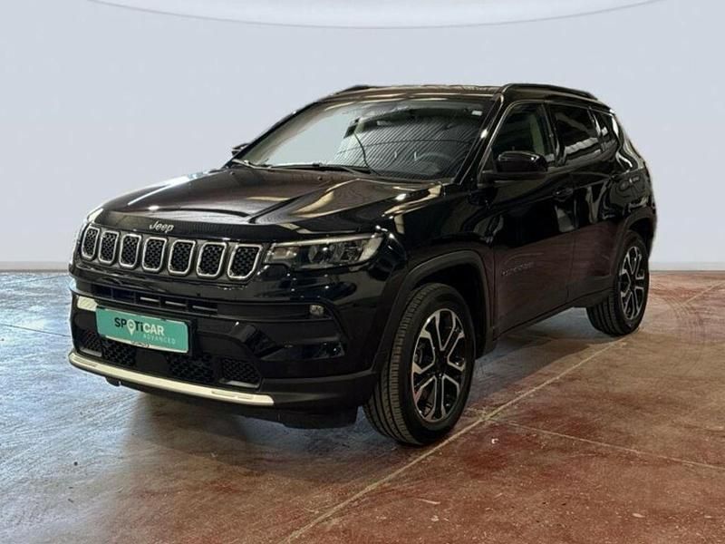 Negro Usado 2022 Jeep Compass Limited SUV | 27.900 € (Caro) - Imagen 1/4