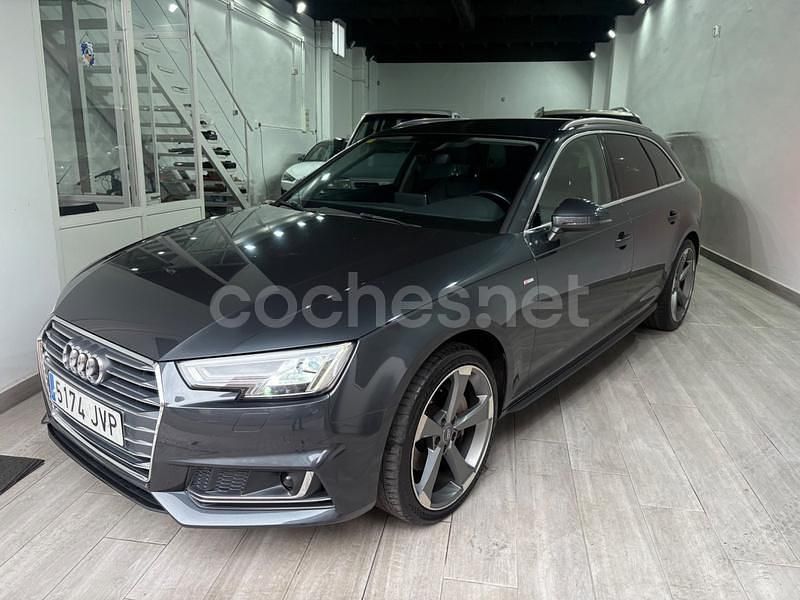 Gris / plata Usado 2017 Audi A4 S-Line Familiar | 17.495 € (Precio justo) - Imagen 1/4