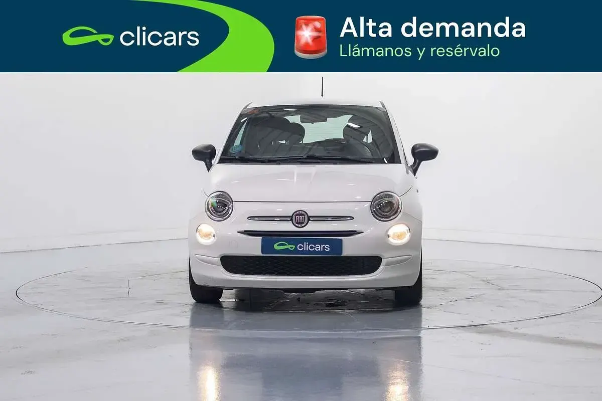 Usado Fiat 500 71 CV (52 kW) 2021 Blanco Utilitario