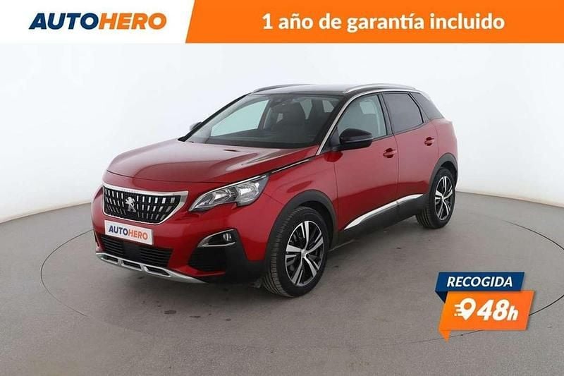 Rojo Usado 2019 Peugeot 3008 Allure SUV | 17.299 € (Precio justo) - Imagen 1/3
