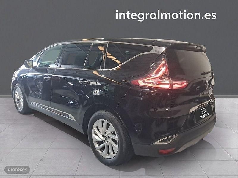 Usado Renault Espace Life 130 CV (95 kW) 2017 Negro Monovolumen