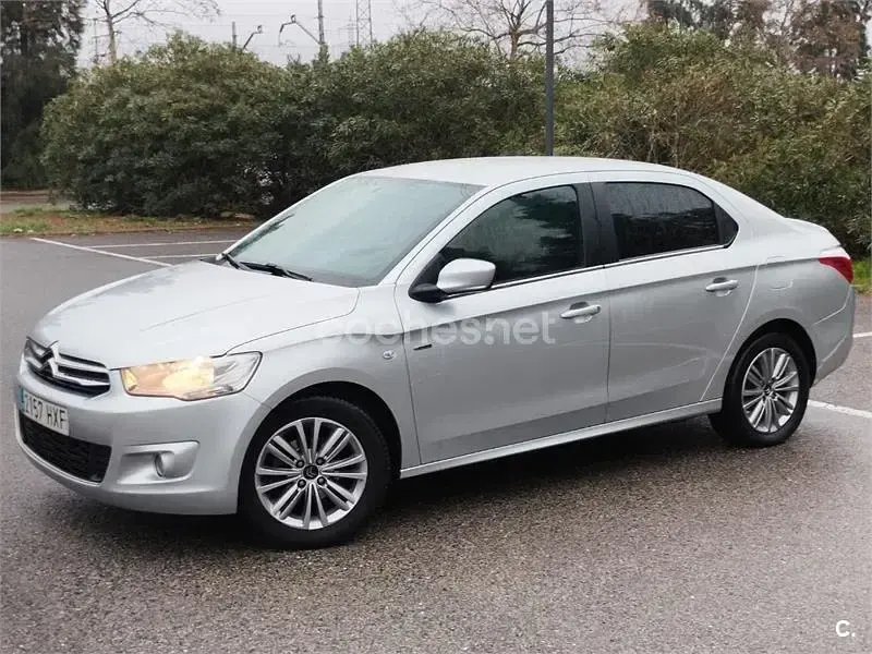 Usado Citroën C-Elysee I Exclusive 92 CV (67 kW) 2014 Gris / plata Berlina