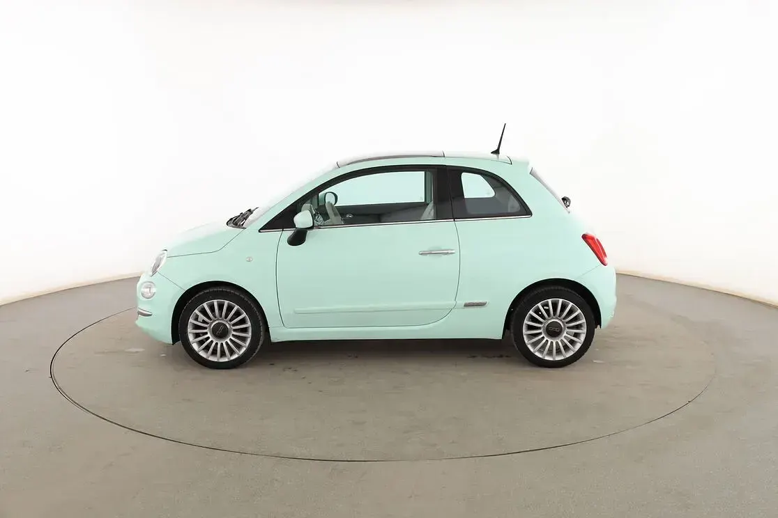 Usado Fiat 500 Lounge 70 CV (51 kW) 2016 Azul Berlina