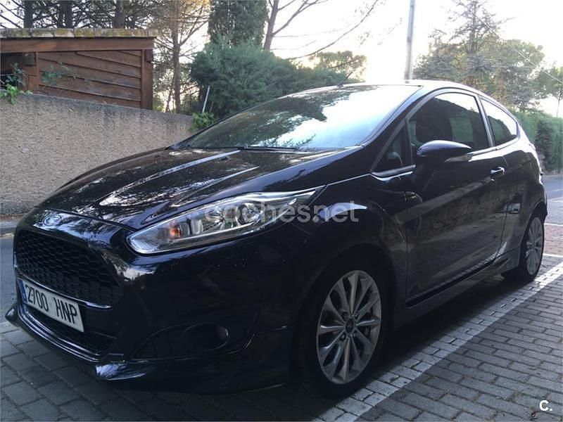 Usado Ford Fiesta Sport 125 CV (91 kW) 2013 Negro Utilitario