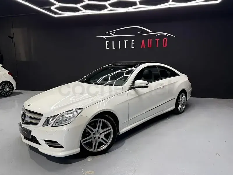 Usado Mercedes E350 265 CV (194 kW) 2013 Blanco Coupe