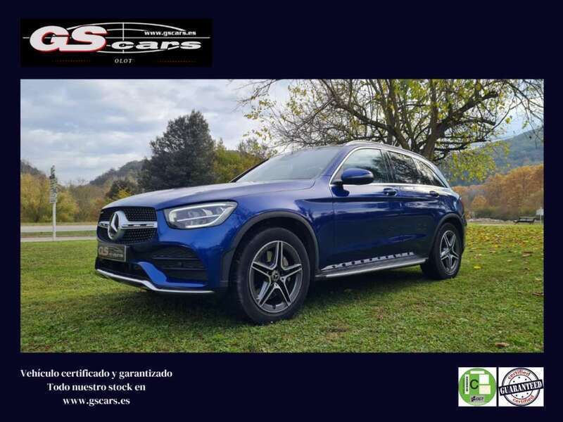 Azul Usado 2020 Mercedes GLC200 SUV | 37.990 € (Precio justo) - Imagen 1/4