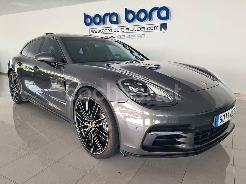 Gris / plata Usado 2018 Porsche Panamera 4 Sport Turismo Berlina | 69.900 € (Caro) - Imagen 1/4