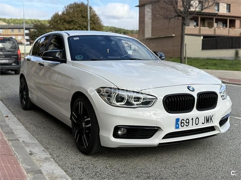 Usado BMW 116 116 CV (85 kW) 2016 Blanco Utilitario