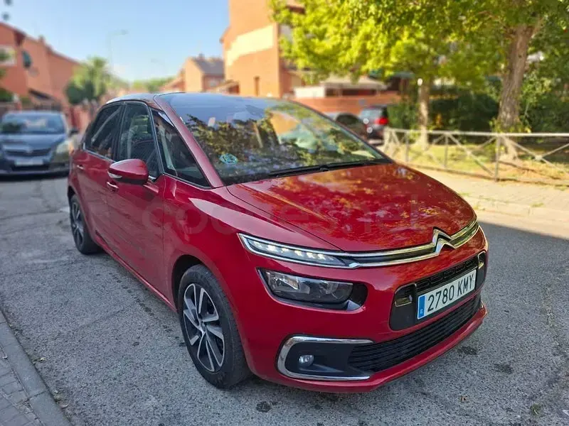 Usado Citroën C4 Picasso Feel 130 CV (95 kW) 2018 Granate Monovolumen