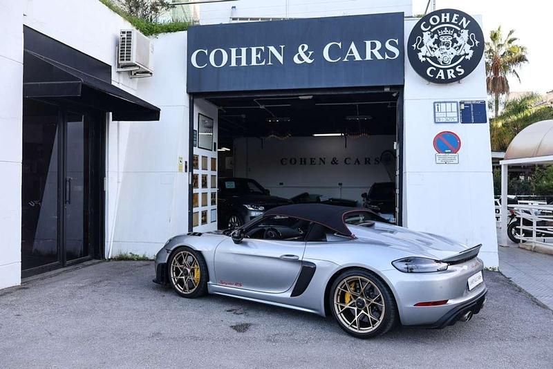 Usado Porsche 718 Spyder 420 CV (308 kW) 2024 Gris Descapotable