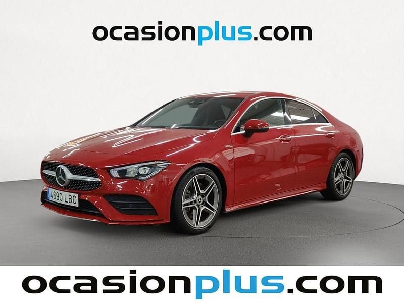Rojo Usado 2019 Mercedes CLA250 AMG Berlina | 32.000 € (Precio justo) - Imagen 1/4