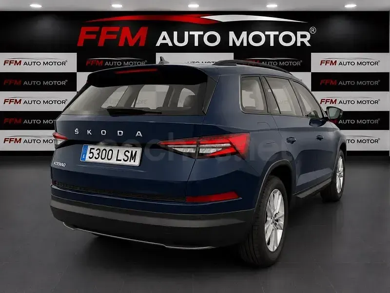 Usado Skoda Kodiaq Ambition 150 CV (110 kW) 2021 Azul SUV