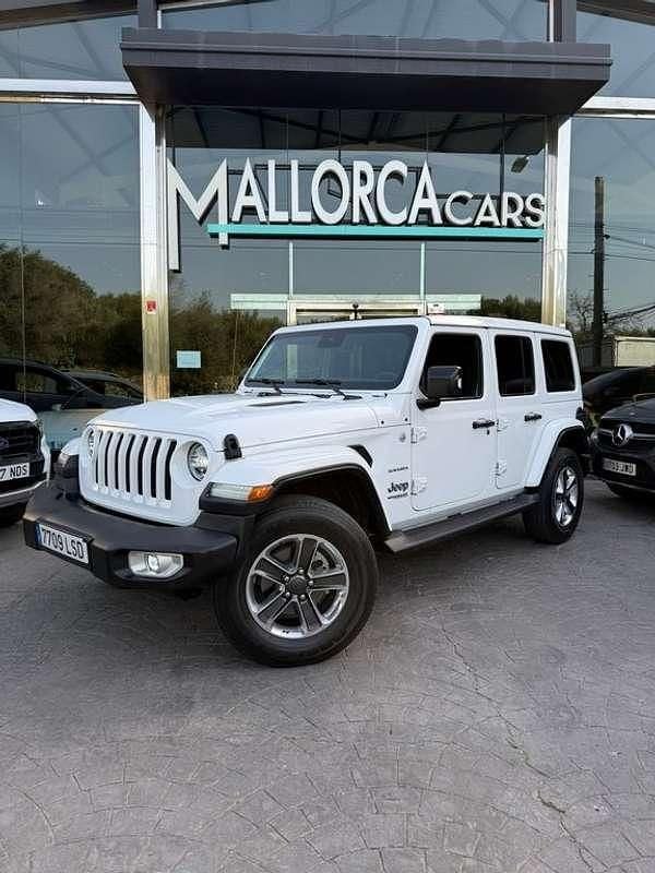 Usado Jeep Wrangler Unlimited Sahara 268 CV (197 kW) 2021 Blanco SUV