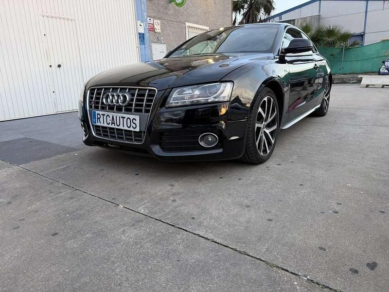 Usado Audi A5 S-Line 241 CV (177 kW) 2009 Negro Coupe