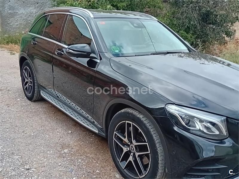 Negro Usado 2017 Mercedes GLC220 AMG line SUV | 20.500 € (Precio justo) - Imagen 1/4