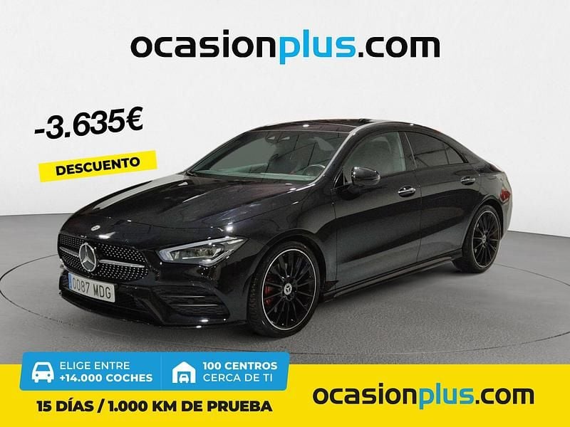 Negro Usado 2023 Mercedes CLA200 Berlina | 39.990 € (Precio justo) - Imagen 1/4