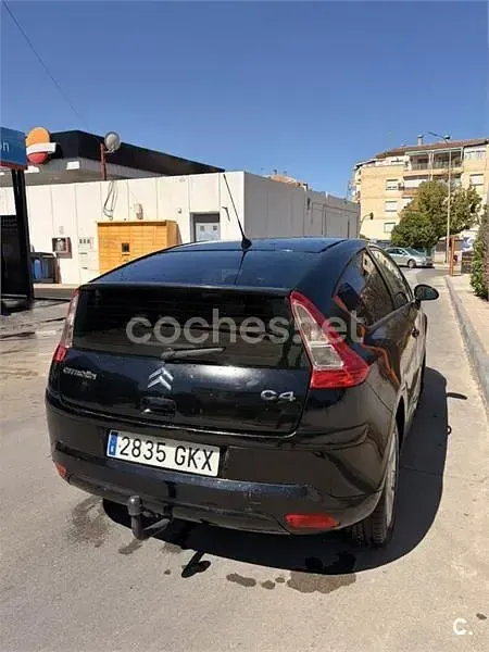 Usado Citroën C4 90 CV (66 kW) 2009 Negro Berlina
