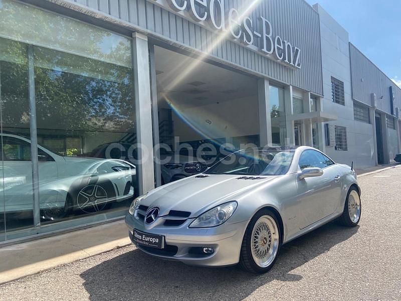 Gris / plata Usado 2006 Mercedes SLK200 Descapotable | 9900 € (Precio justo) - Imagen 1/4