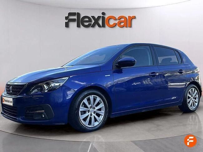 Usado Peugeot 308 Style 130 CV (95 kW) 2020 Azul Berlina