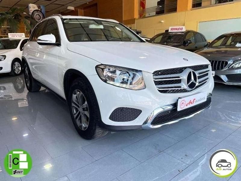 Usado Mercedes GLC220 Business 170 CV (125 kW) 2015 Blanco SUV