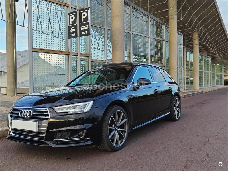 Negro Usado 2017 Audi A4 S-Line Familiar | 26.500 € (Caro) - Imagen 1/4