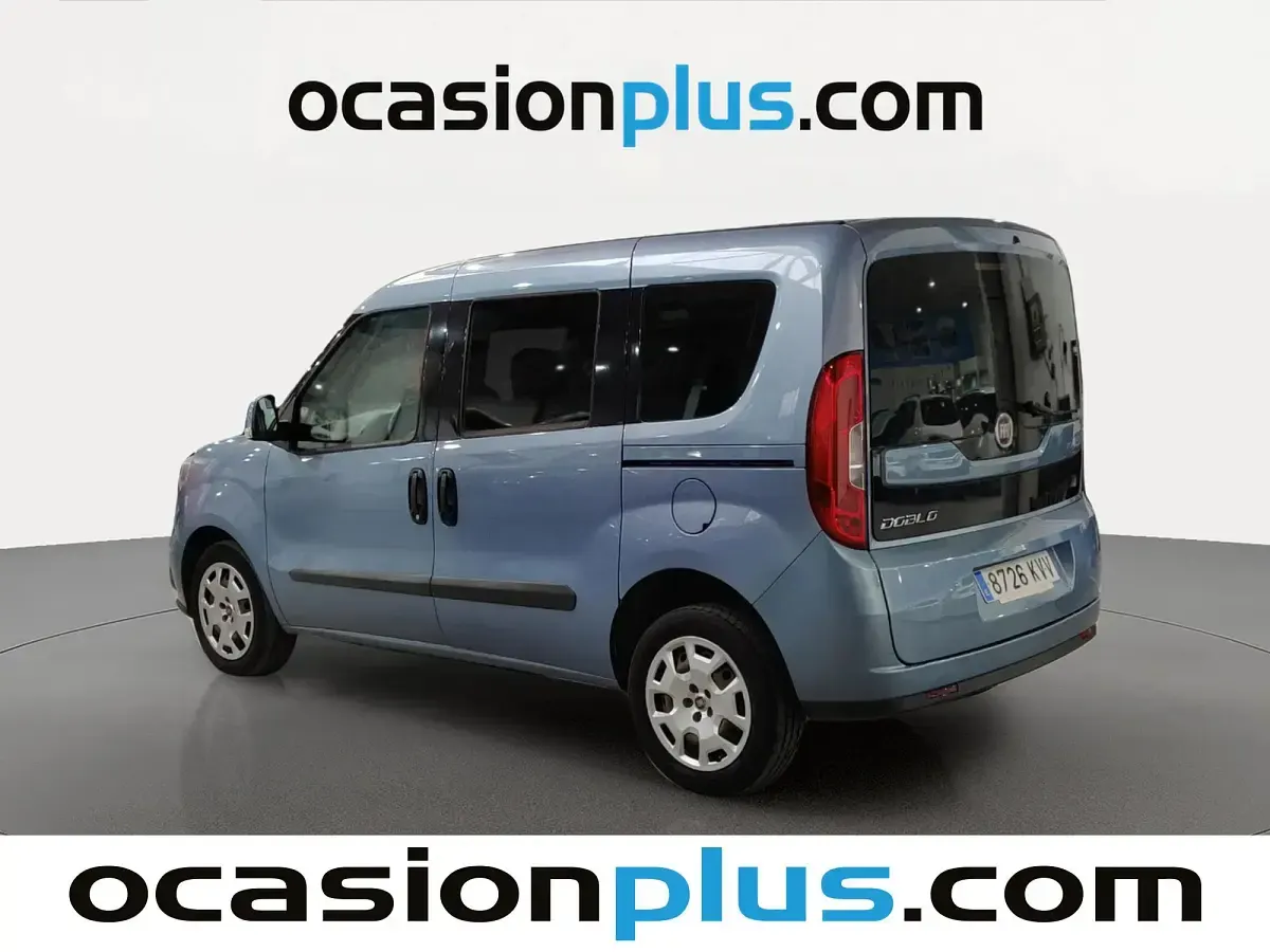 Usado Fiat Doblò Pop 95 CV (69 kW) 2019 Azul Monovolumen