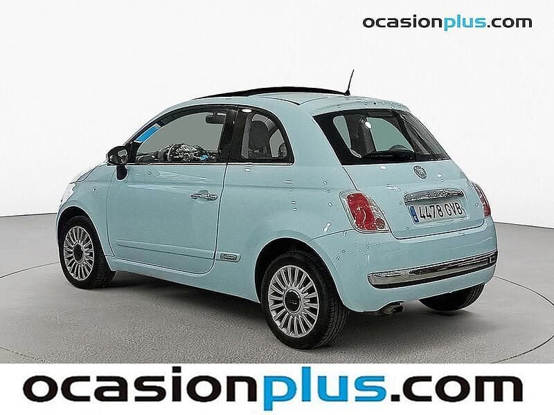 Usado Fiat 500 Lounge 101 CV (74 kW) 2010 Azul Utilitario
