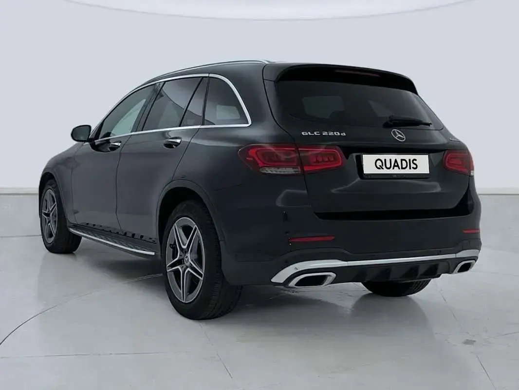 Usado Mercedes GLC220 194 CV (142 kW) 2022 Negro SUV