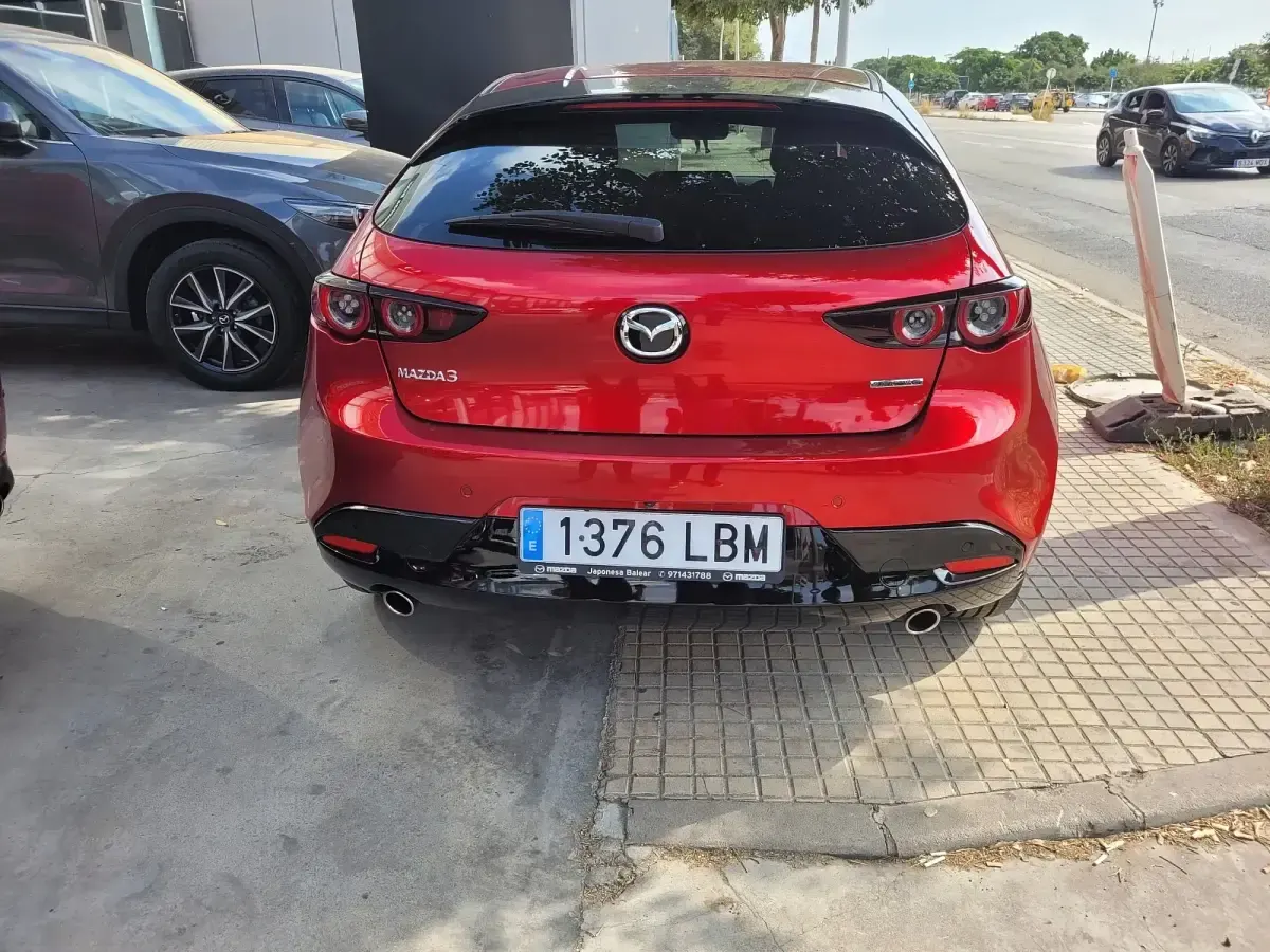 Usado Mazda 3 122 CV (89 kW) 2019 Rojo