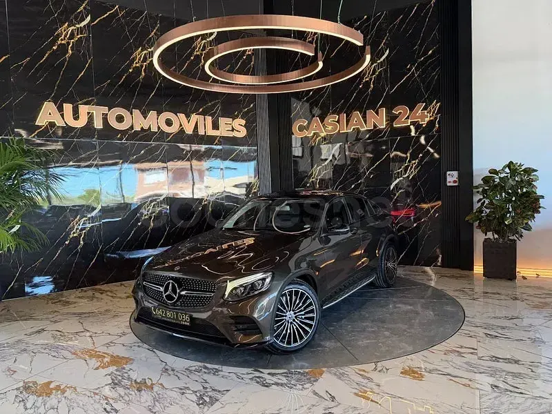 Usado Mercedes GLC250 204 CV (150 kW) 2018 Verde SUV